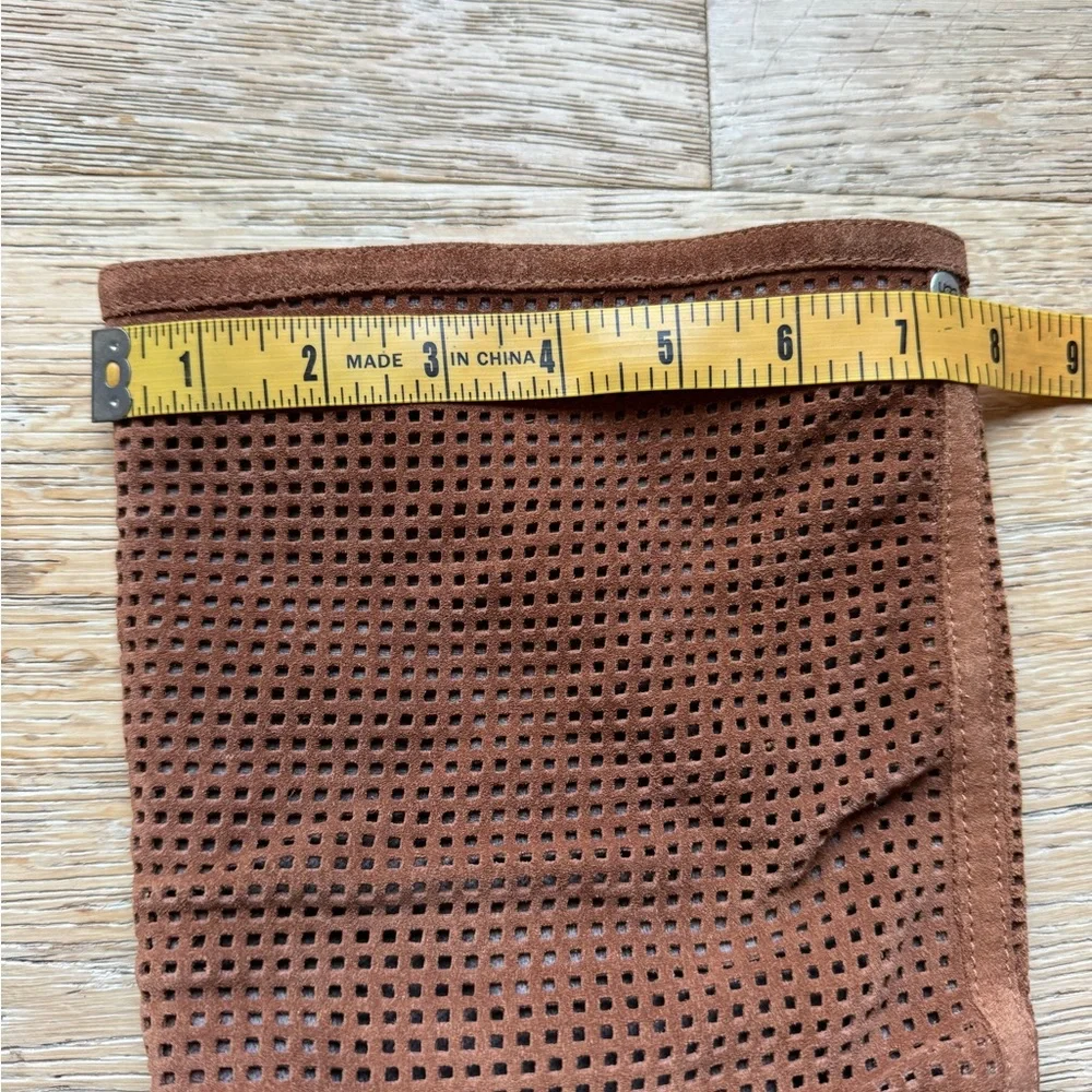 🔥UGG🔥 SUEDE CHESTNUT ABILENE Knee High Slouch Boots Sz 7.5 great cond pricefirm!